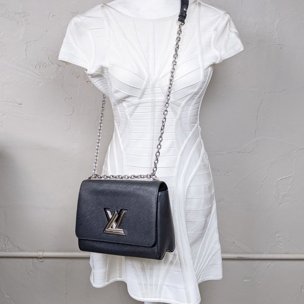 SOLD Louis Vuitton Black Epi Twist Crossbody Ba - Picture 8 of 10